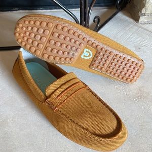 Rothy’s Cognac Brown/orange Driver Moccasins NWOT womens sz 11 Shoe